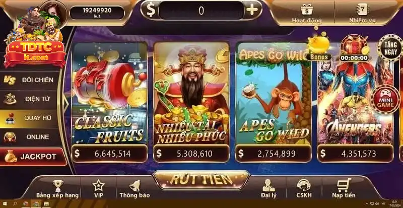 Tổng hợp kho game hấp dẫn về chúng tôi TDTC
