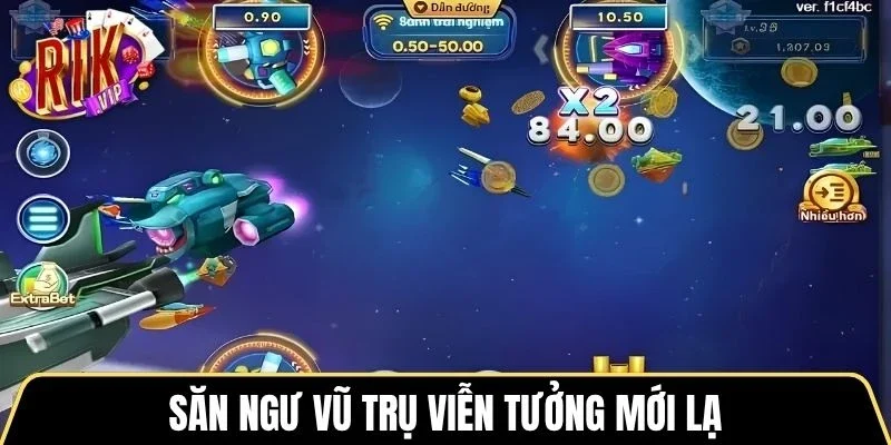Săn ngư vũ trụ viễn tưởng mới lạ